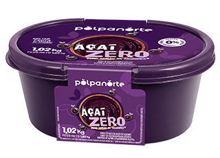 AÇAÍ ZERO ADIÇÃO DE AÇÚCAR POTE 1,02KG