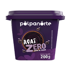 AÇAÍ ZERO ADIÇÃO DE AÇÚCAR POTE 200G 