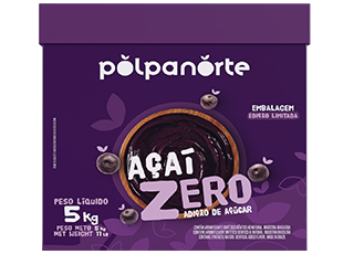 AÇAÍ ZERO ADIÇÃO DE AÇÚCAR POTE 5KG