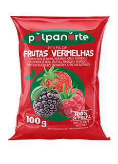 Polpa de Frutas Vermelhas 100g