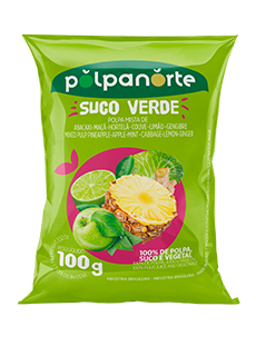 POLPA DE SUCO VERDE 100G