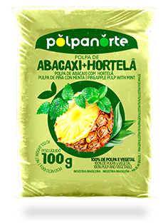 PULPA DE ANANÁ CON MENTA 100g